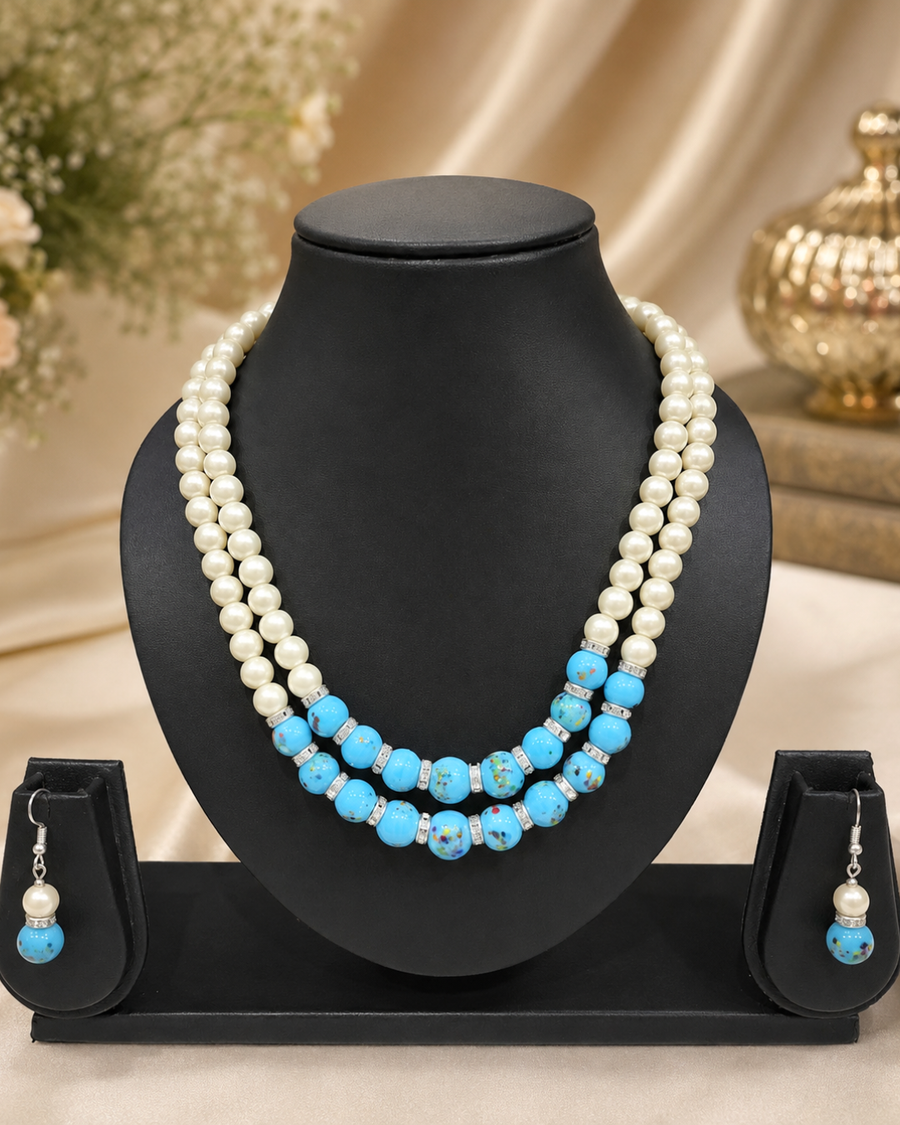 Turquoise Bead Necklace