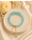 Blue Beads Bracelet