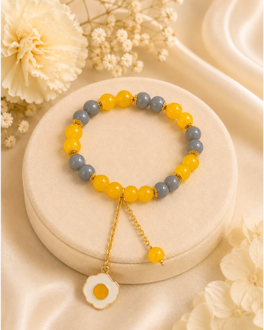Yellow Beads Bracelet