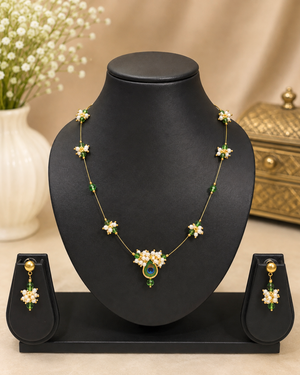 Green Invisible Necklace
