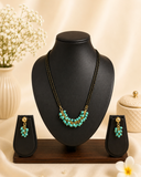 Sea Green Beads Mangalsutra