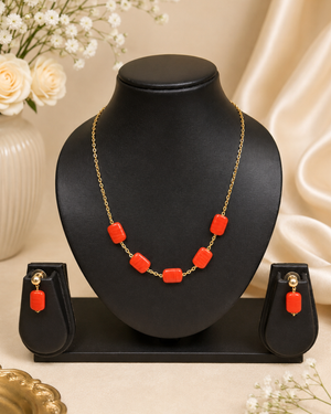 Coral Beads Necklace